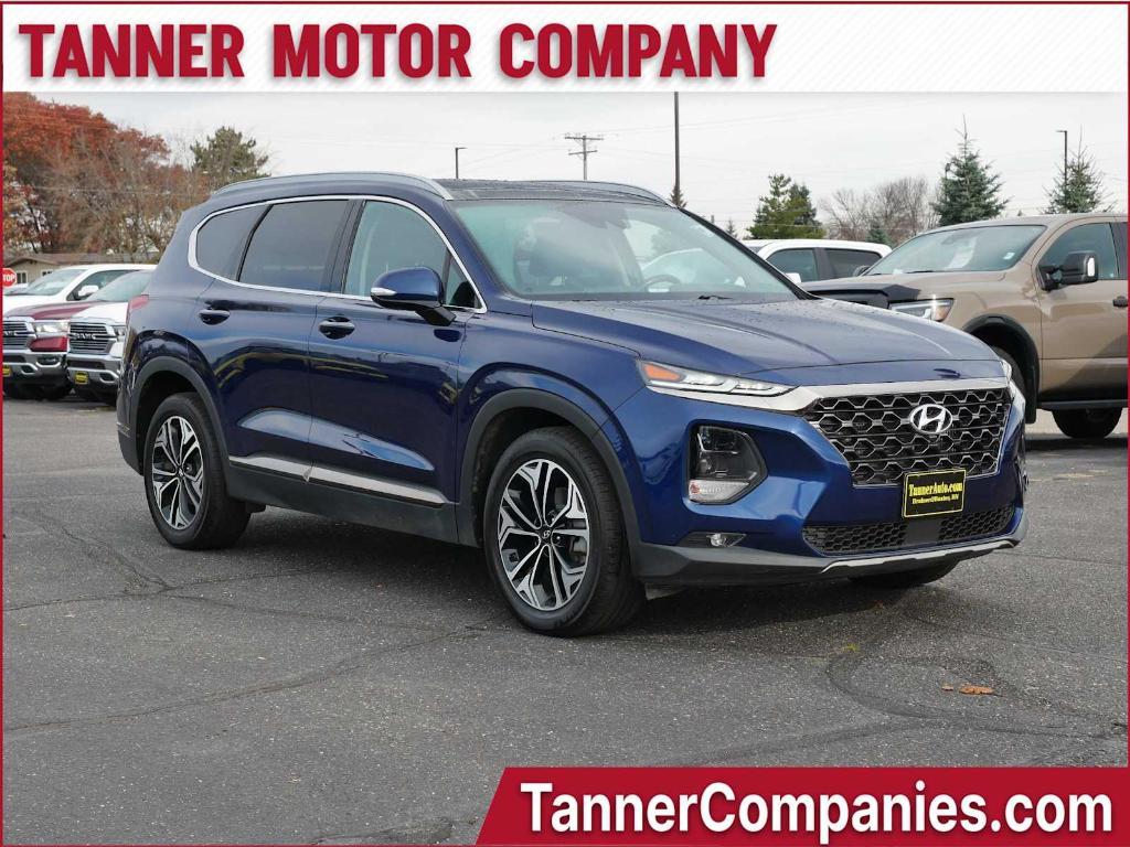 used 2020 Hyundai Santa Fe car, priced at $19,987