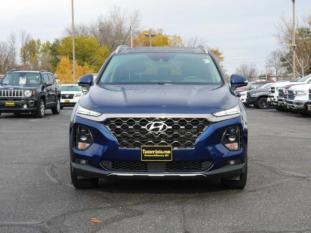 used 2020 Hyundai Santa Fe car, priced at $19,987