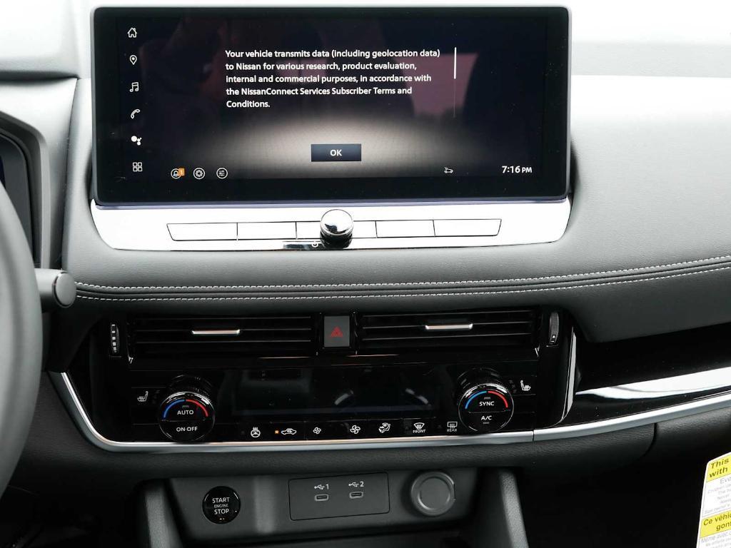 new 2025 Nissan Rogue car, priced at $37,576