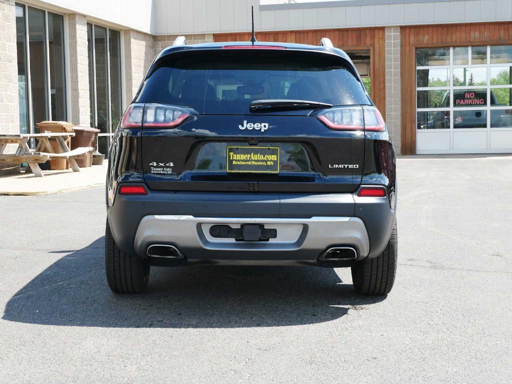 used 2021 Jeep Cherokee car, priced at $25,900