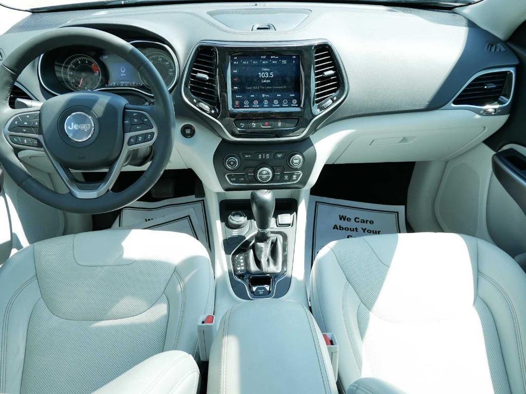 used 2021 Jeep Cherokee car, priced at $25,900