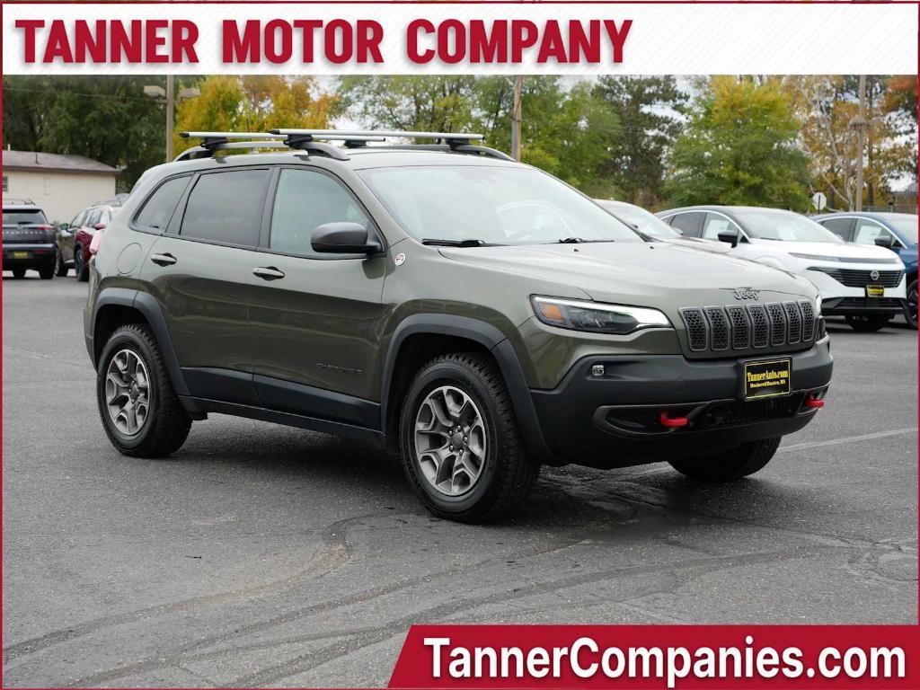 used 2021 Jeep Cherokee car, priced at $21,888
