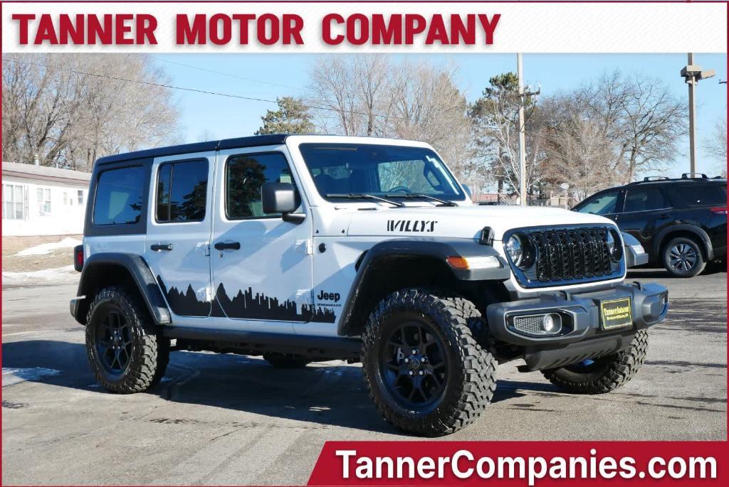 used 2024 Jeep Wrangler car, priced at $44,805