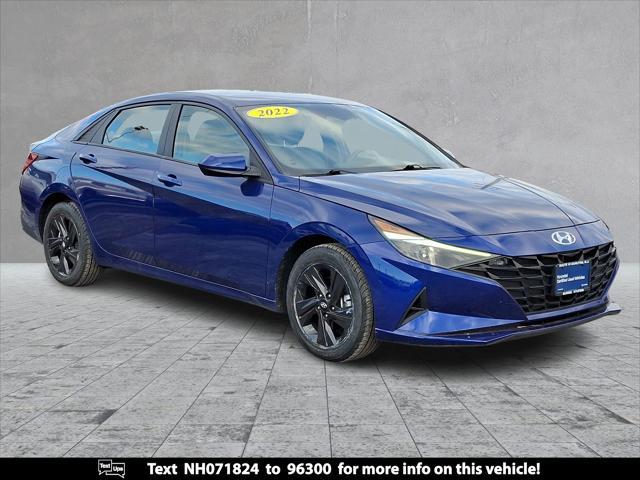 used 2022 Hyundai Elantra car, priced at $16,997