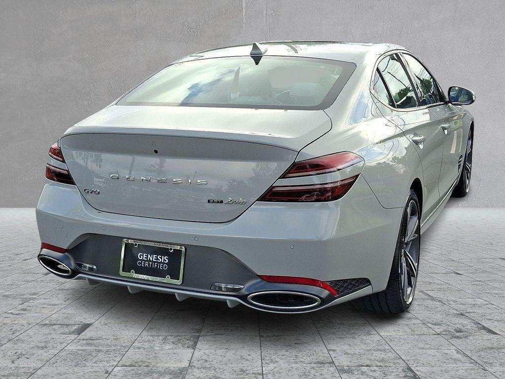 used 2024 Genesis G70 car, priced at $46,997