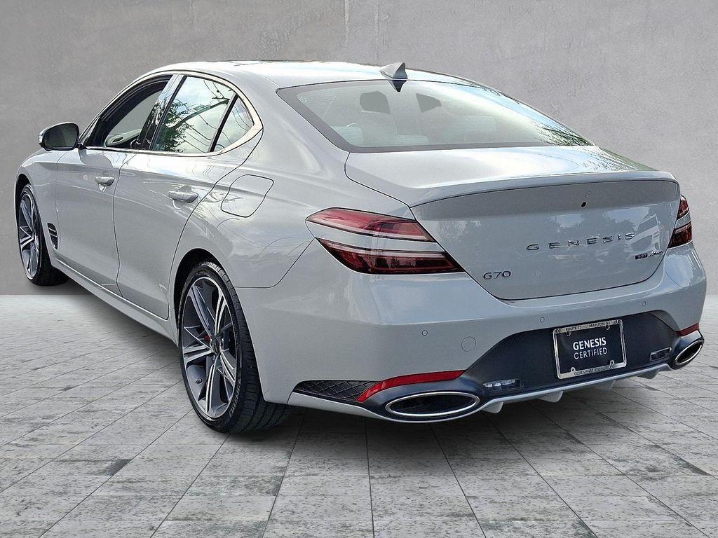 used 2024 Genesis G70 car, priced at $46,997