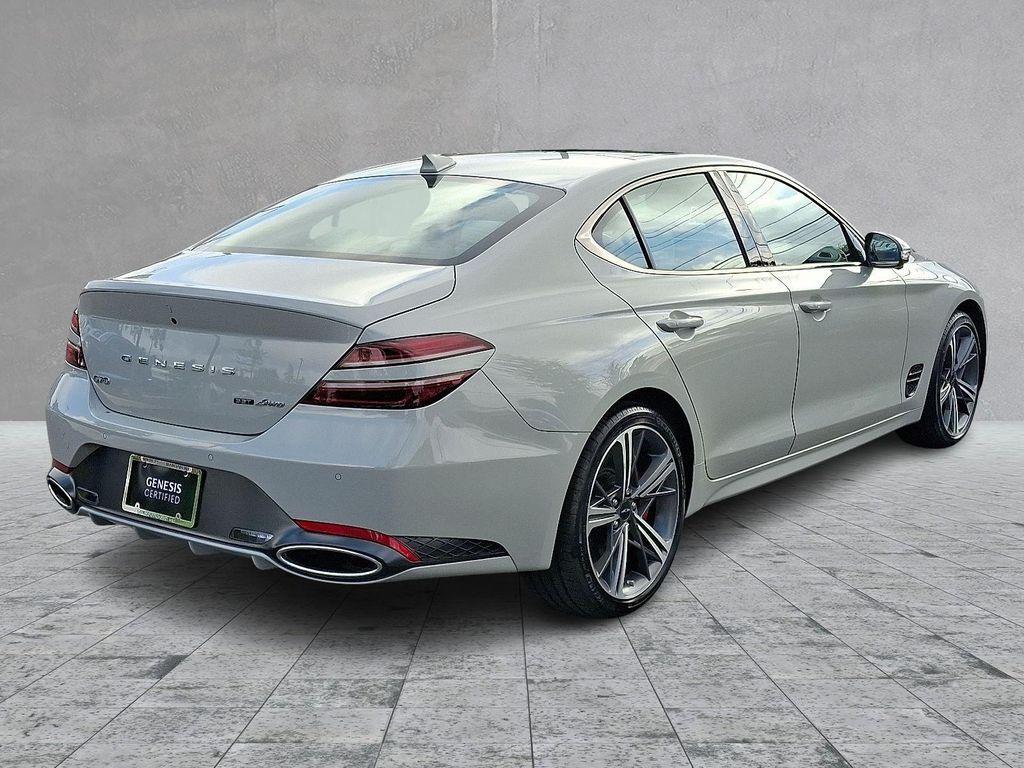 used 2024 Genesis G70 car, priced at $46,997