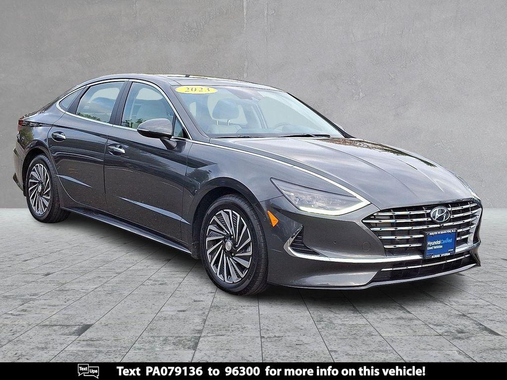used 2023 Hyundai Sonata Hybrid car, priced at $25,675