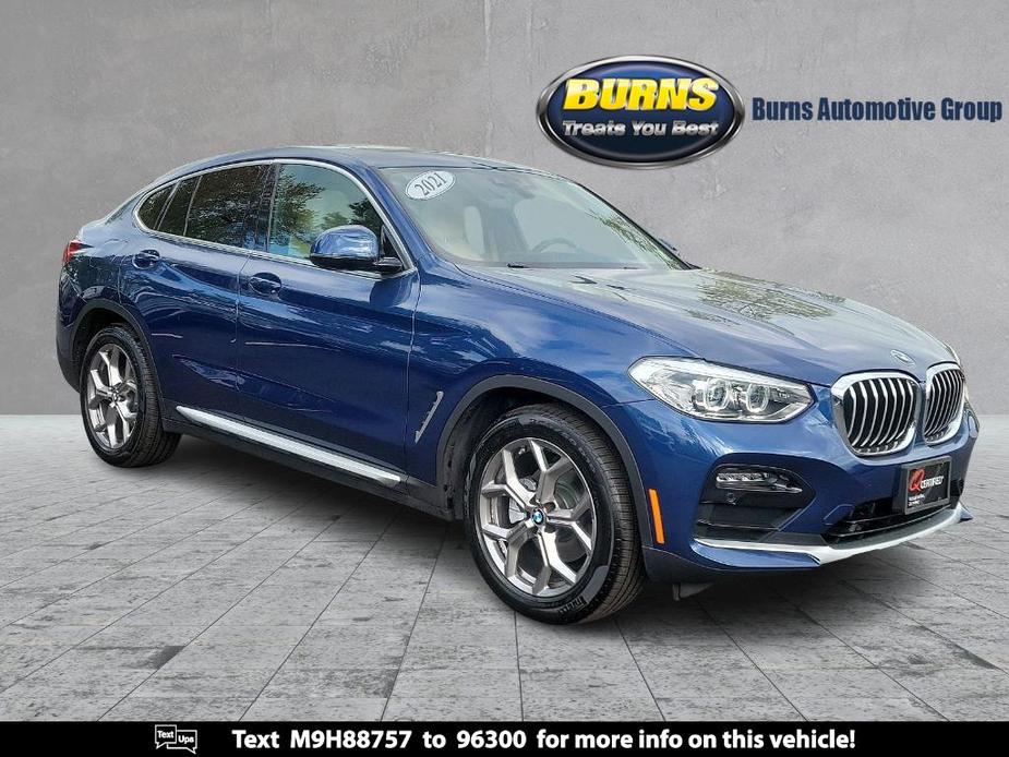 used 2021 BMW X4 car, priced at $37,997
