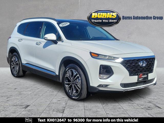 used 2019 Hyundai Santa Fe car, priced at $19,597