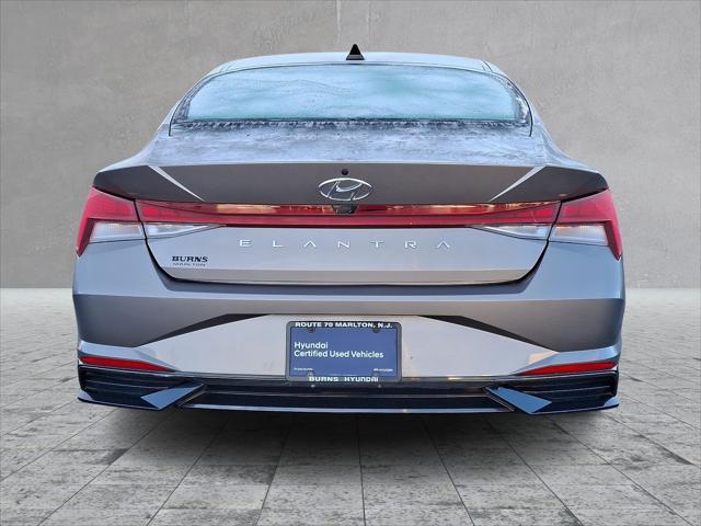 used 2022 Hyundai Elantra car, priced at $19,497