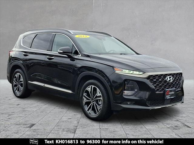 used 2019 Hyundai Santa Fe car, priced at $18,997