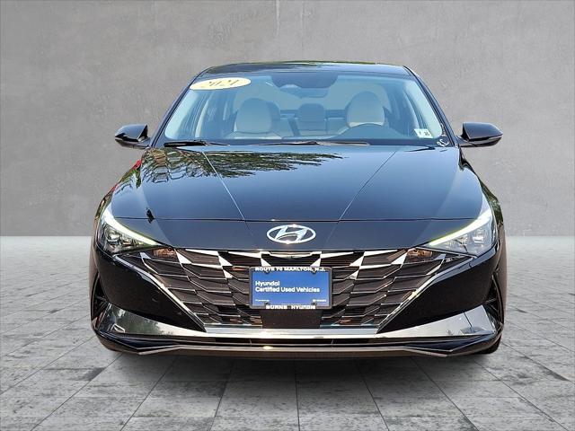 used 2021 Hyundai Elantra car, priced at $19,500