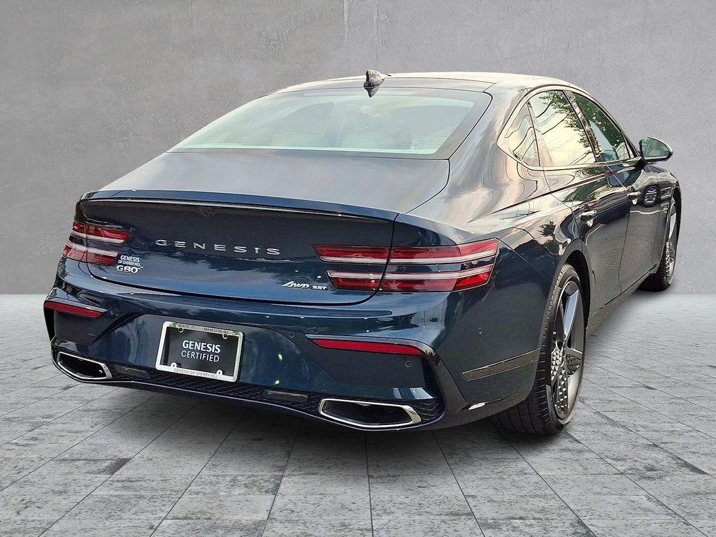 used 2025 Genesis G80 car, priced at $65,997