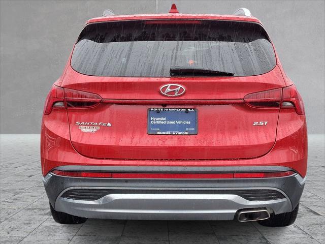 used 2021 Hyundai Santa Fe car, priced at $24,997