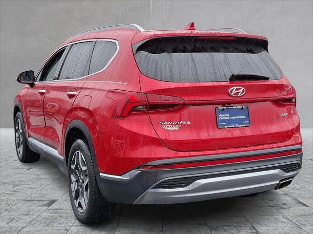 used 2021 Hyundai Santa Fe car, priced at $24,997