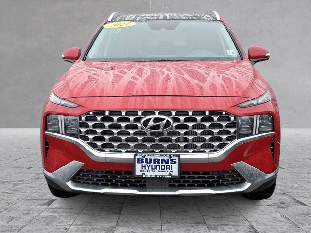 used 2021 Hyundai Santa Fe car, priced at $24,997