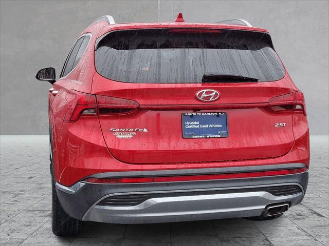 used 2021 Hyundai Santa Fe car, priced at $24,997