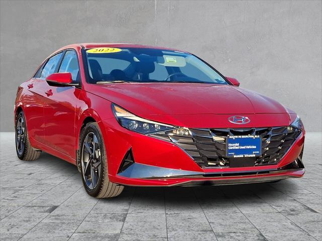 used 2022 Hyundai Elantra car, priced at $20,497