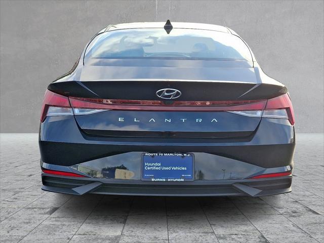 used 2023 Hyundai Elantra car, priced at $19,500