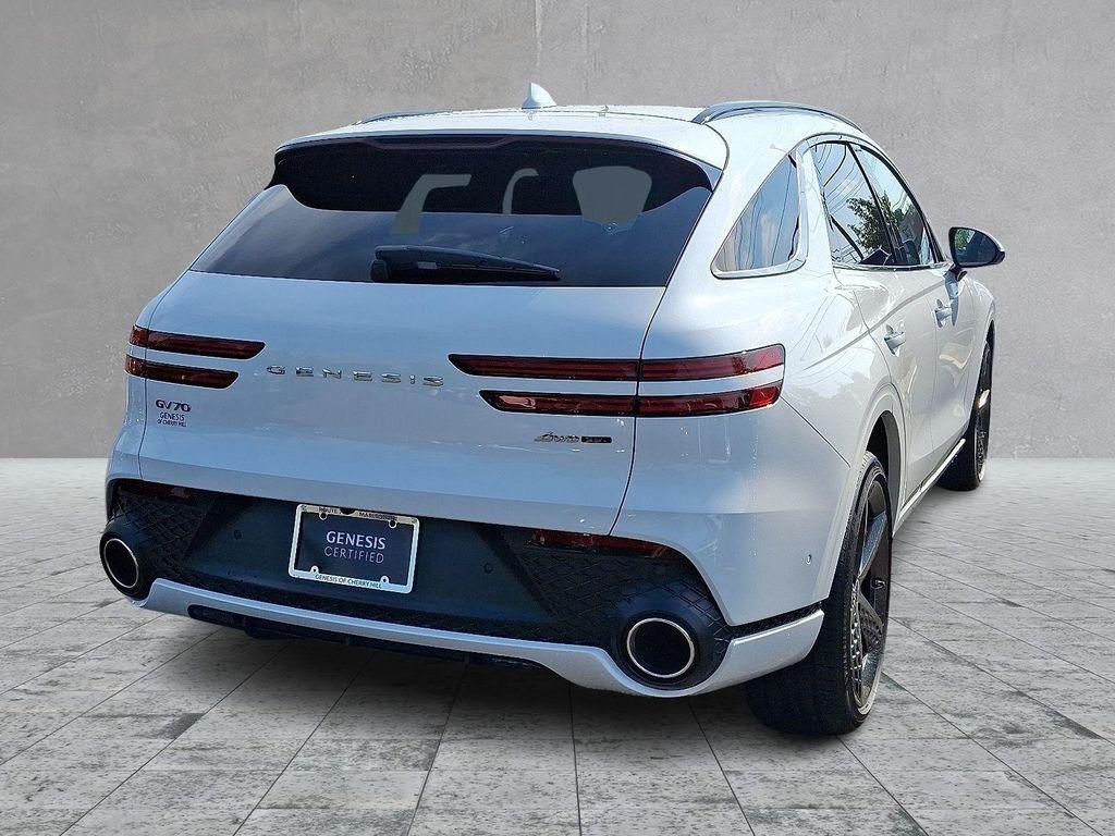 used 2025 Genesis GV70 car, priced at $58,997