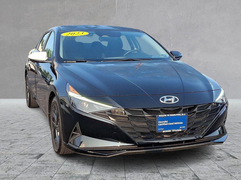 used 2023 Hyundai Elantra car, priced at $19,000