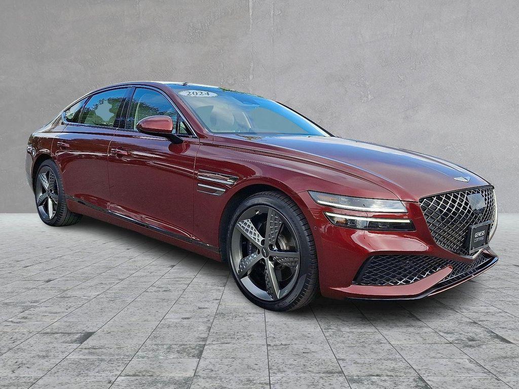 used 2024 Genesis G80 car, priced at $58,997