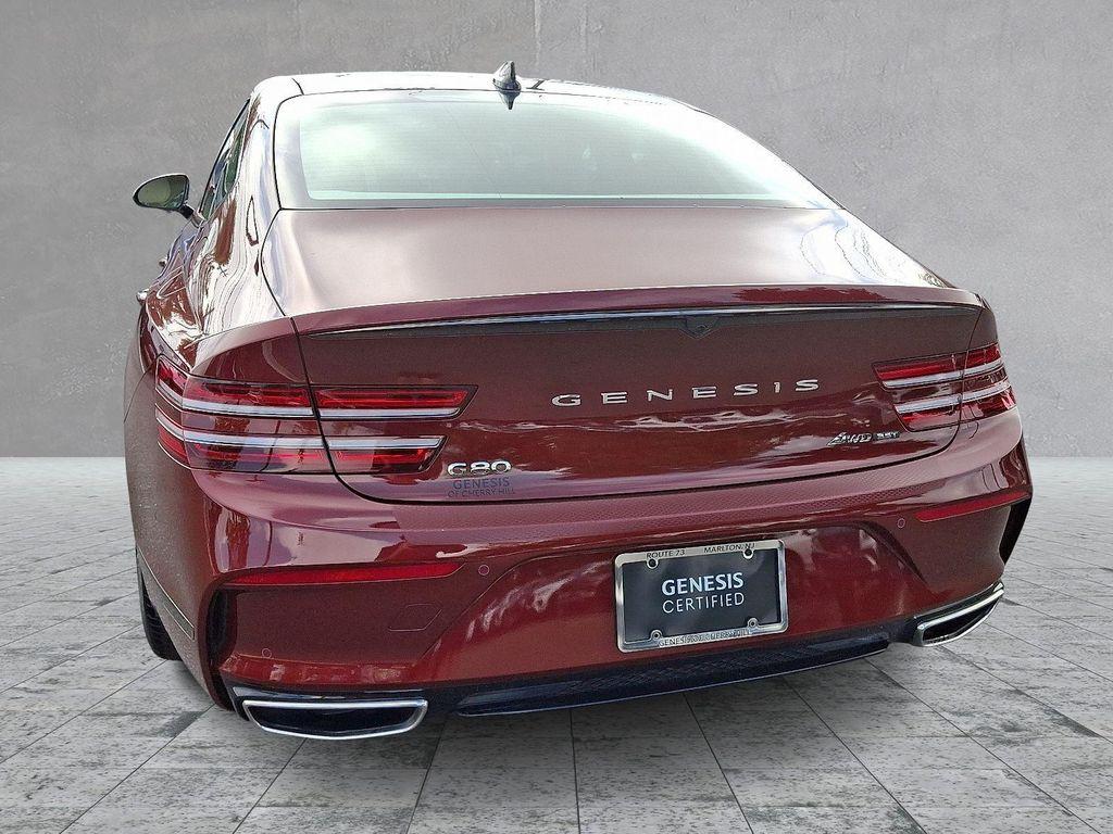 used 2024 Genesis G80 car, priced at $58,997