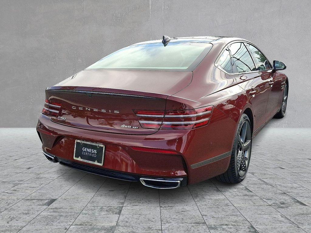 used 2024 Genesis G80 car, priced at $58,997