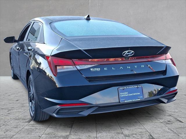 used 2021 Hyundai Elantra car, priced at $18,797