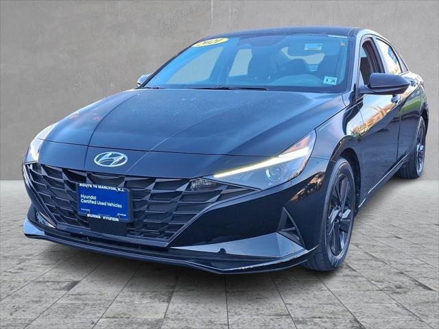 used 2021 Hyundai Elantra car, priced at $18,797