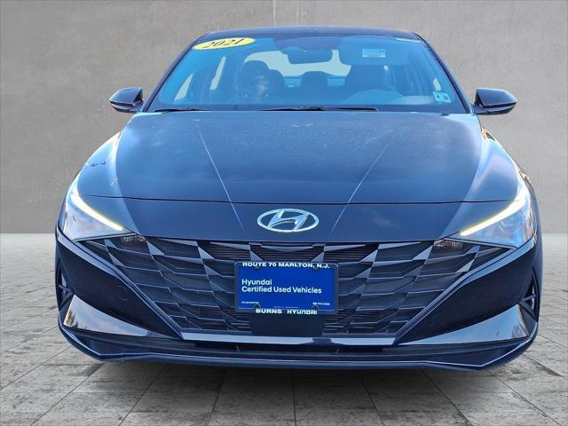 used 2021 Hyundai Elantra car, priced at $18,797