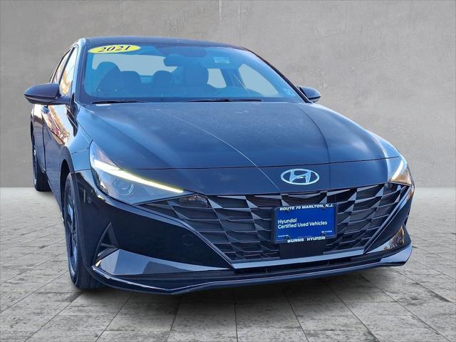 used 2021 Hyundai Elantra car, priced at $18,797