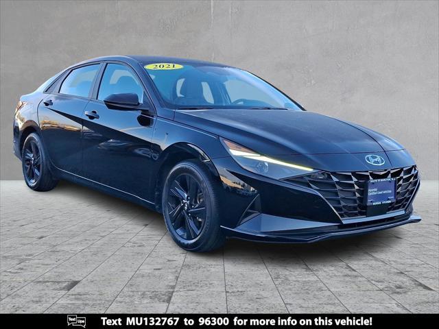 used 2021 Hyundai Elantra car, priced at $18,797