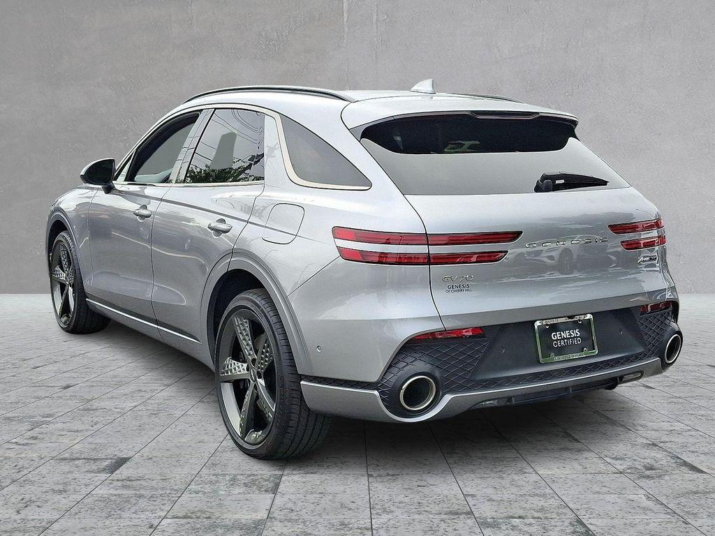 used 2025 Genesis GV70 car, priced at $60,997