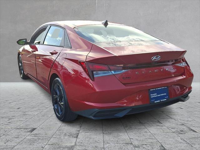 used 2021 Hyundai Elantra car, priced at $20,000