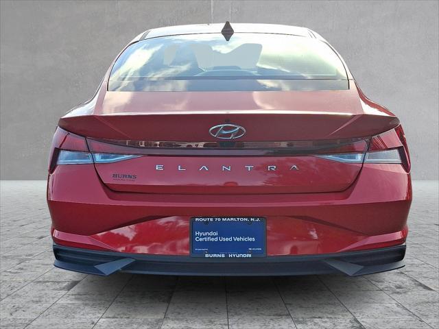 used 2021 Hyundai Elantra car, priced at $20,000