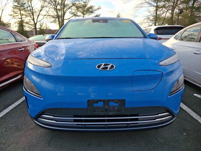 used 2022 Hyundai Kona EV car, priced at $18,997