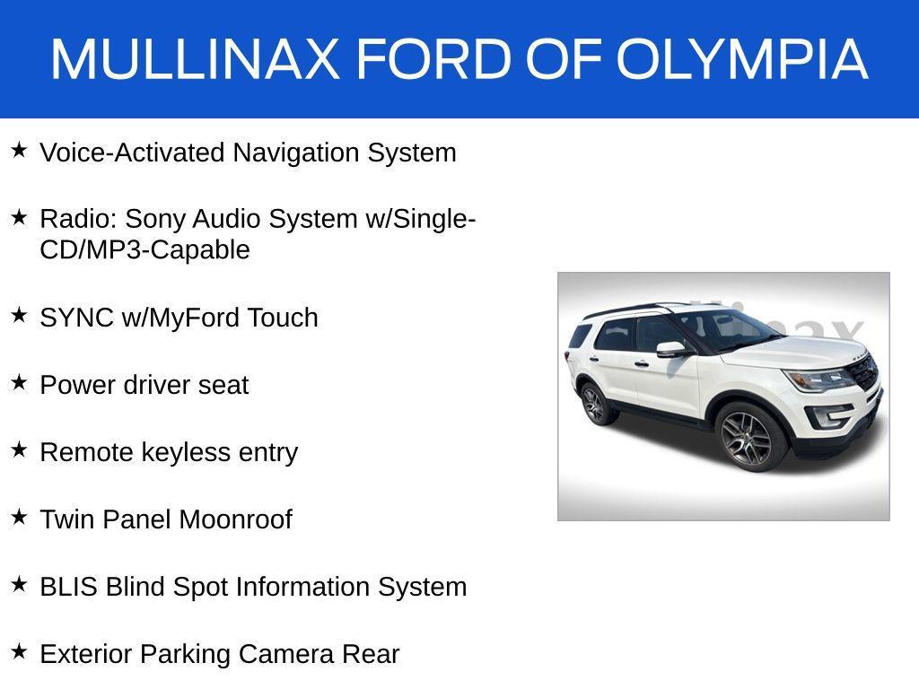 used 2016 Ford Explorer car, priced at $15,573
