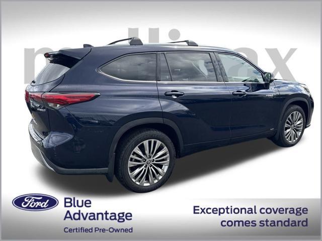 used 2021 Toyota Highlander Hybrid car, priced at $40,723