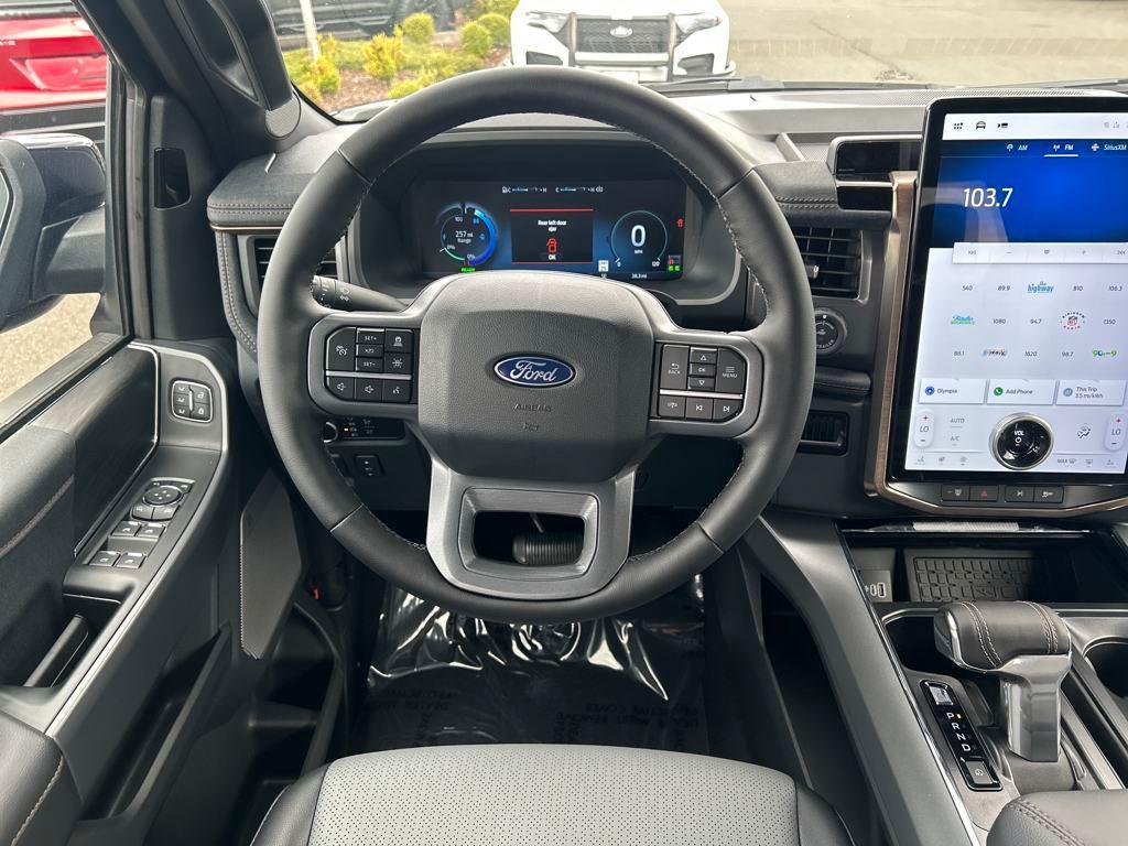 new 2025 Ford F-150 Lightning car, priced at $73,996