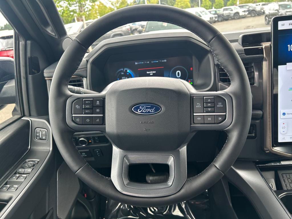 new 2025 Ford F-150 Lightning car, priced at $73,996