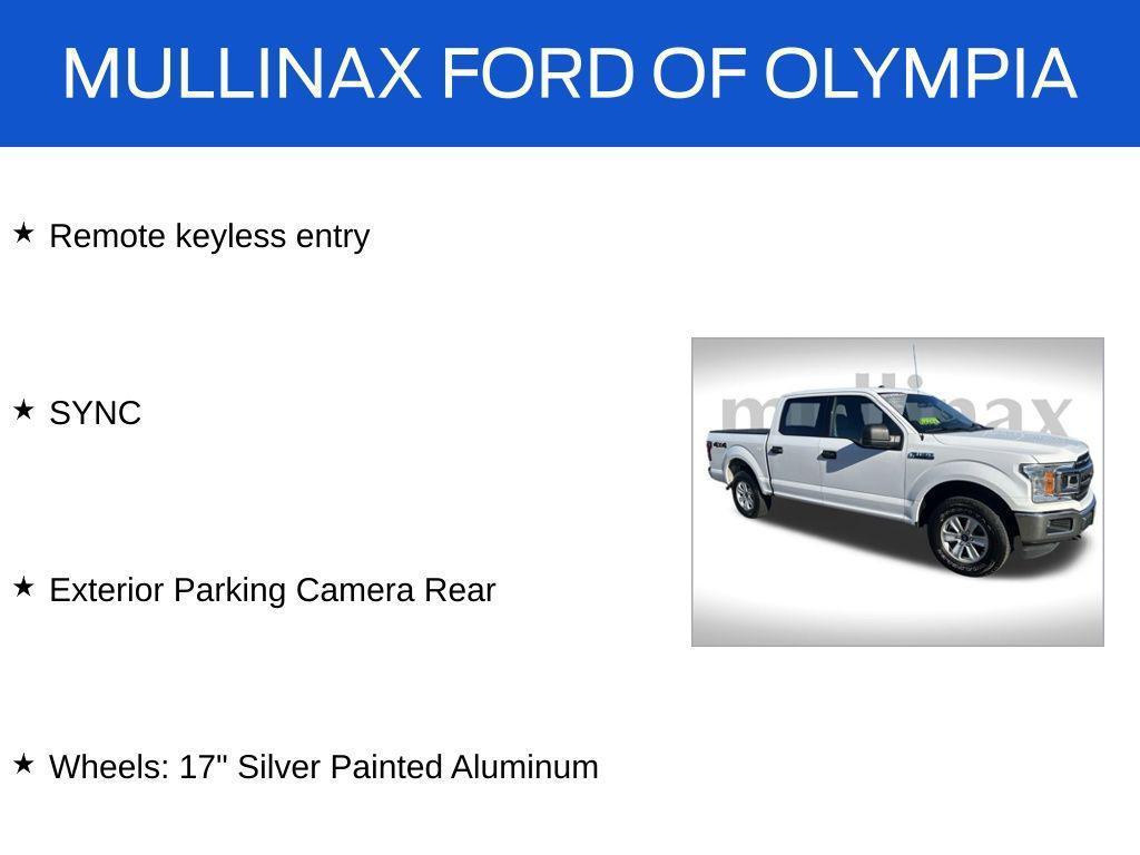 used 2018 Ford F-150 car, priced at $16,743