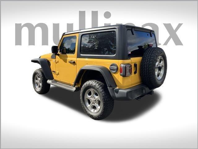 used 2021 Jeep Wrangler car, priced at $25,973