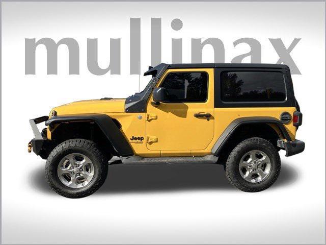 used 2021 Jeep Wrangler car, priced at $25,973