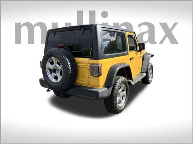 used 2021 Jeep Wrangler car, priced at $25,973