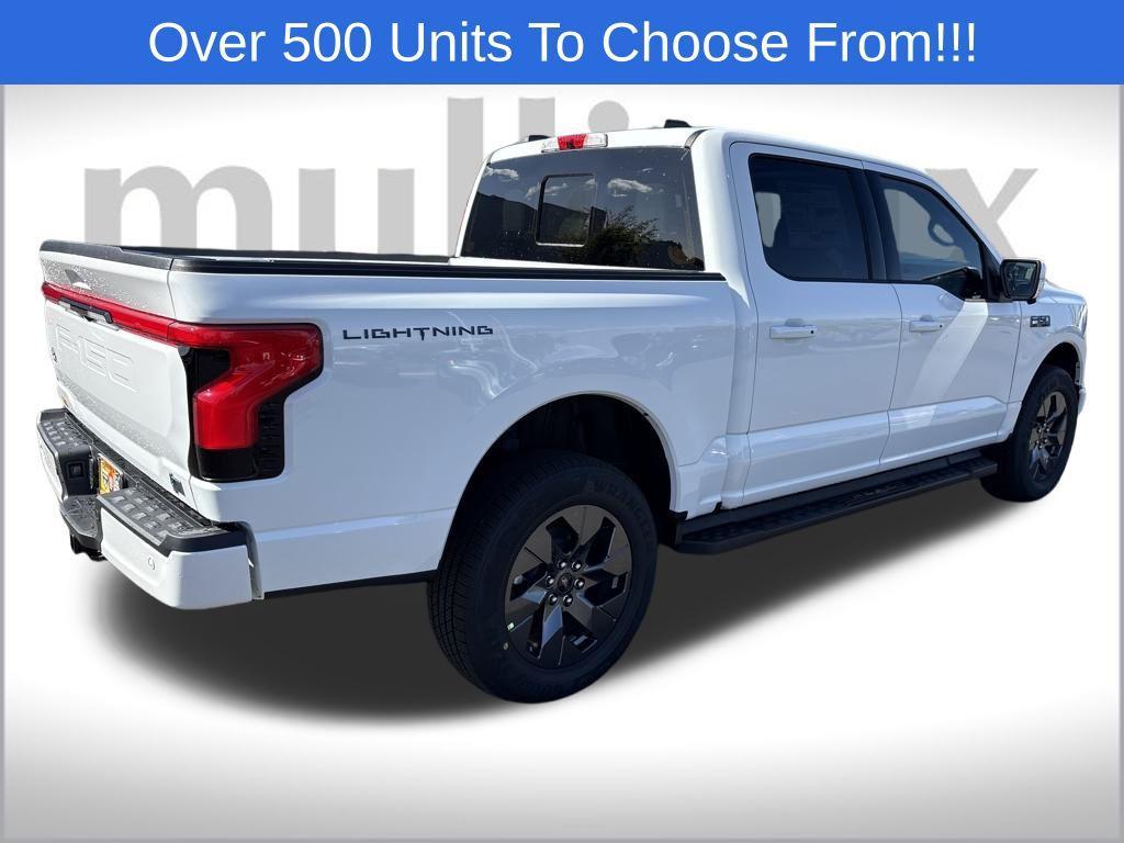 new 2025 Ford F-150 Lightning car, priced at $65,996