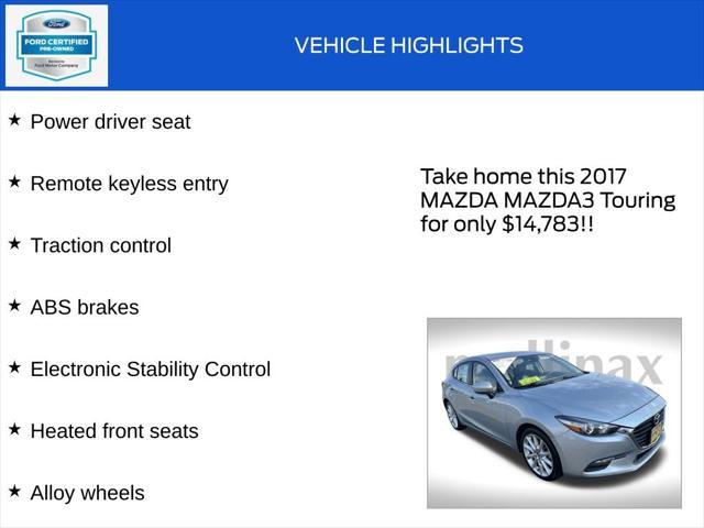 used 2017 Mazda Mazda3 car, priced at $14,783