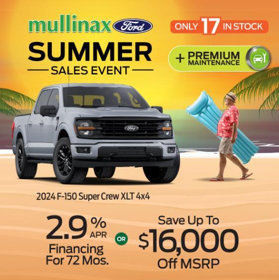 new 2024 Ford F-150 car, priced at $55,662