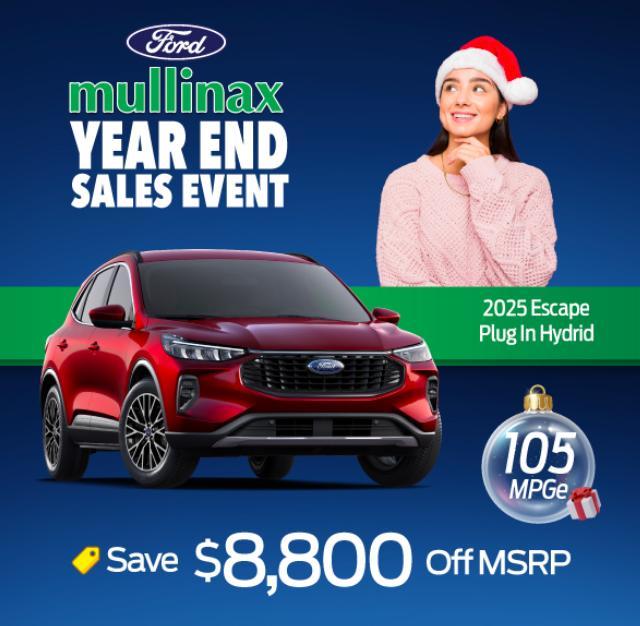new 2025 Ford Escape PHEV car, priced at $31,933